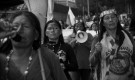 Mujeres por la vida marchan desde la Amazonia hasta Quito